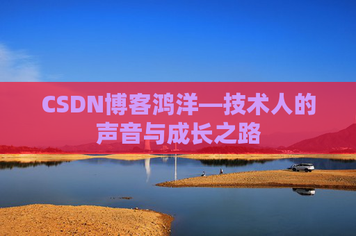 CSDN博客鸿洋—技术人的声音与成长之路